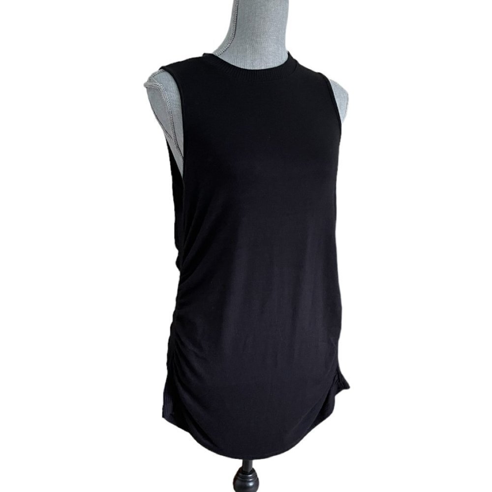 NEW GAP Maternity Lightweight Sleeveless Knit Sweater Black Size M - Picture 1 of 7